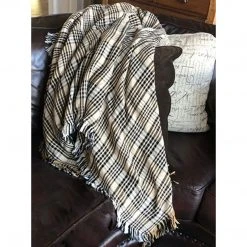 Jacks Mfg 5/A Baker Plaid Afghan