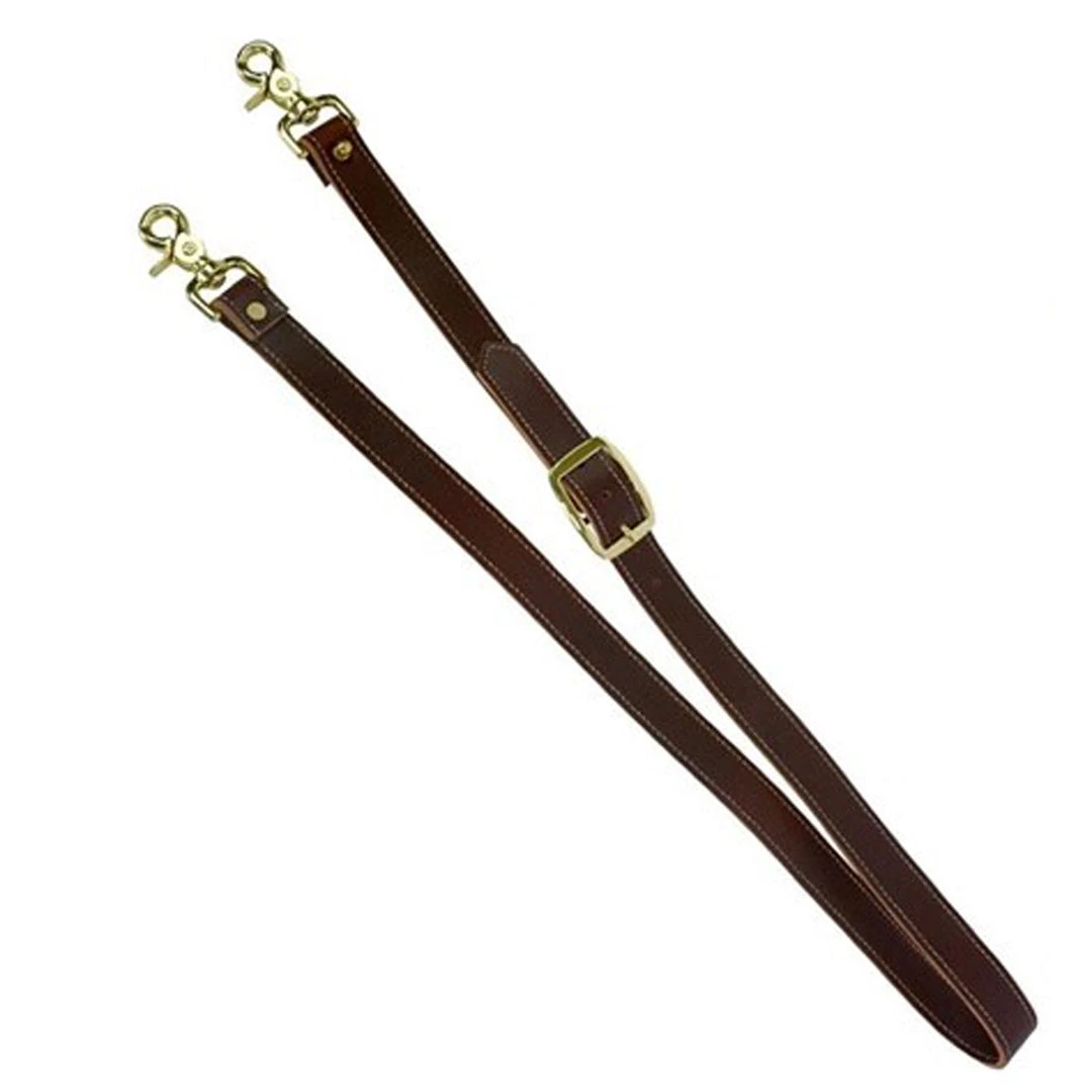 Jacks Mfg 5/A Baker Leather Strap For Duffle Bag Equestrian Bags & Luggage 4 Jacks Mfg 5/A Baker Leather Strap For Duffle Bag Equestrian Bags & Luggage