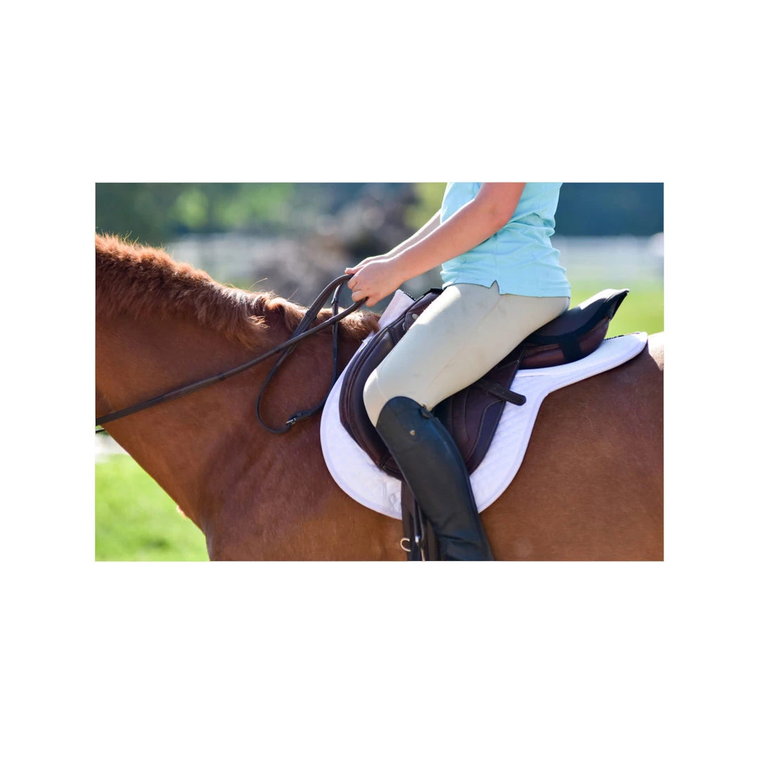 Saddle Pads & Fittings ThinLine Cotton Quilted Fitted All Purpose Saddle Pad 4 Saddle Pads & Fittings ThinLine Cotton Quilted Fitted All Purpose Saddle Pad