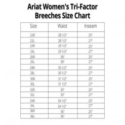 Ariat Women's Tri Factor Grip Knee Patch Breech Breeches 39 Ariat Women's Tri Factor Grip Knee Patch Breech Breeches