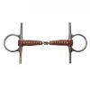 Partrade Metalab Leather Full Cheek Pinchless Snaffle