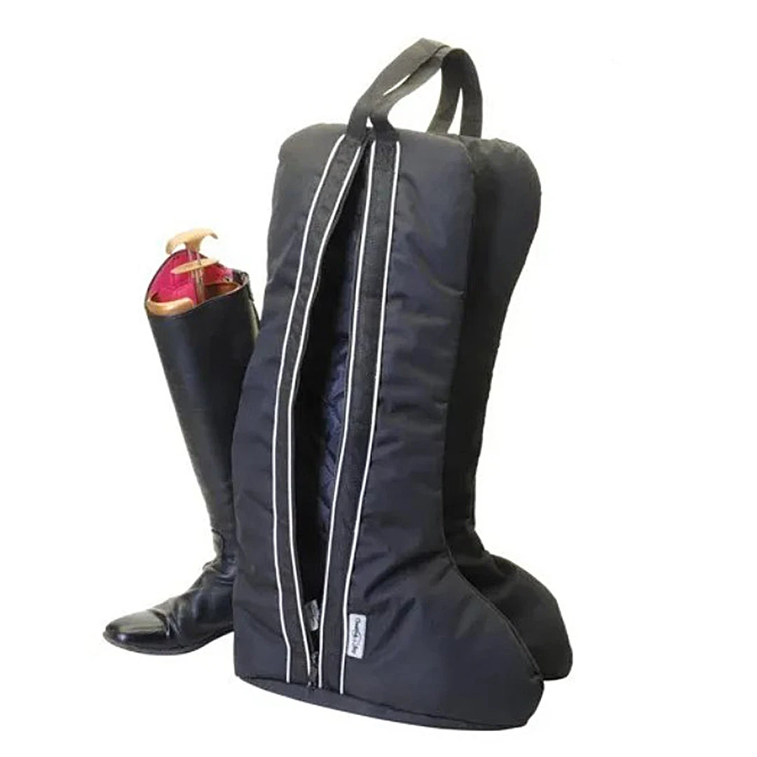 Chestnut Bay Apparel Equestrian Bags & Luggage Chestnut Bay Quilted Lined Boot Bag 3 Chestnut Bay Apparel Equestrian Bags & Luggage Chestnut Bay Quilted Lined Boot Bag