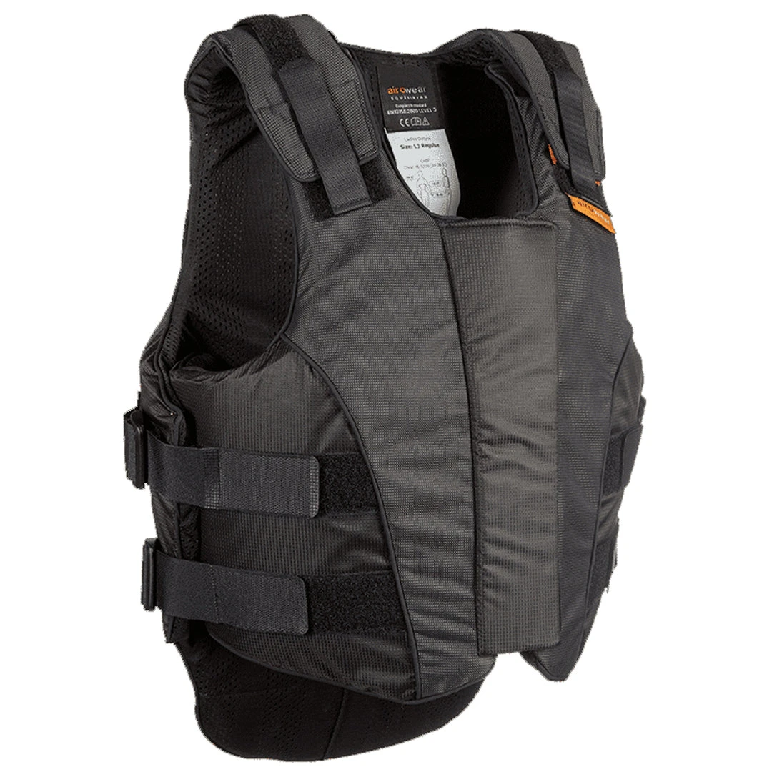 Riding Vests Charles Owen Outlyne Ladies Vest- Black/Graphite 7 Riding Vests Charles Owen Outlyne Ladies Vest- Black/Graphite