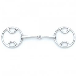 English Riding Supply Centaur Stainless Steel Loop Ring Gag Bit