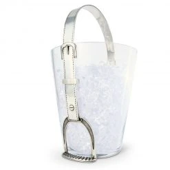 Equestrian Decor Arthur Court Stirrup Ice Bucket