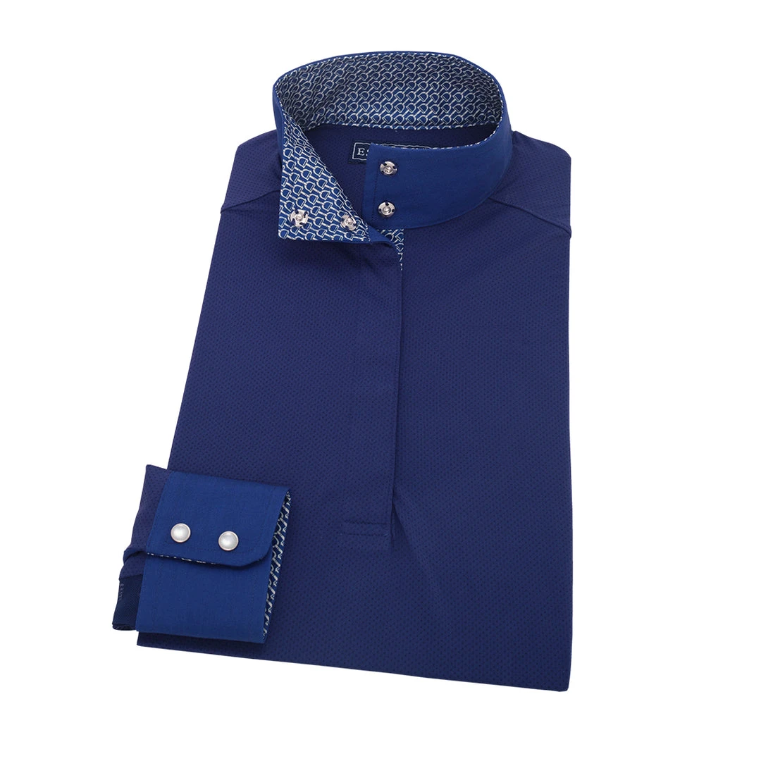Essex Classics Blue Stirrup Ladies “Dusk” Navy Jumper Performance Show Shirt Show Shirts 3 Essex Classics Blue Stirrup Ladies “Dusk” Navy Jumper Performance Show Shirt Show Shirts