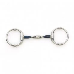 English Riding Supply Centaur Blue Steel Oval Peanut Cheltenham Gag Horse Bits