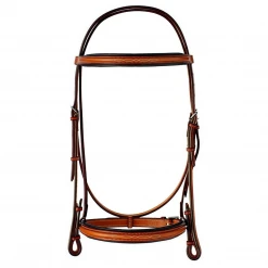 Edgewood 5/8" Fancy Raised Padded Bridle W/ Padded Crown English Bridles