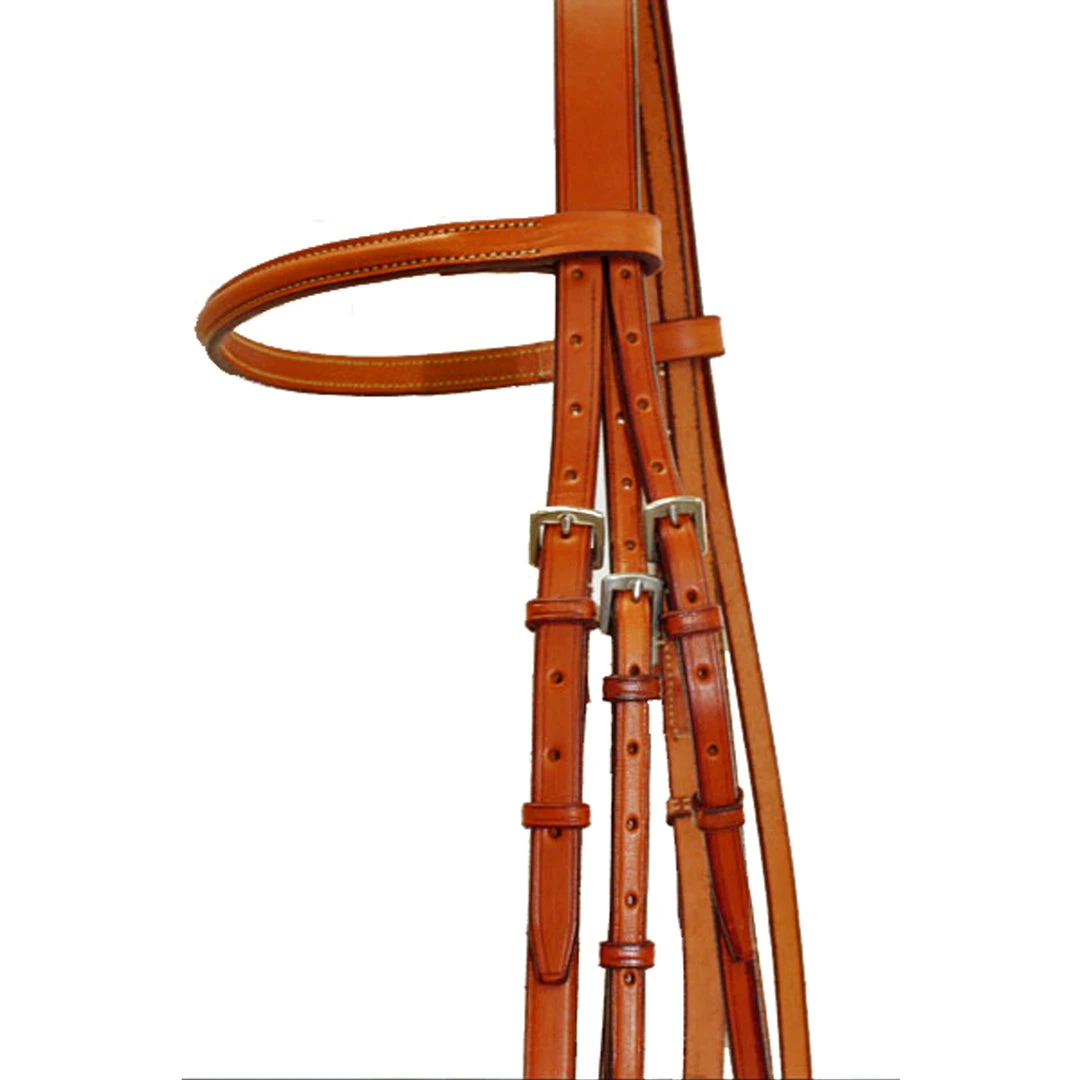 Edgewood 3/4" Fancy Stitched Raised Bridle 4 Edgewood 3/4" Fancy Stitched Raised Bridle