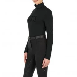 Baselayers Equiline GilaveG Women's Mock Neck Second Skin Shirt