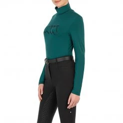 Baselayers Equiline GilaveG Women's Mock Neck Second Skin Shirt