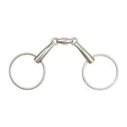 Equiline Lorenzini Titanium Loose Ring Snaffle Bit Saddle Pads & Fittings