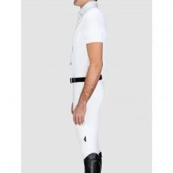 Equiline Men's Vick Short Sleeve Show Shirt