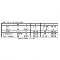 Show Shirts Essex Classics Ladies "Turtles" Talent Yarn Wrap Collar Long Sleeve Show Shirt 13 Show Shirts Essex Classics Ladies