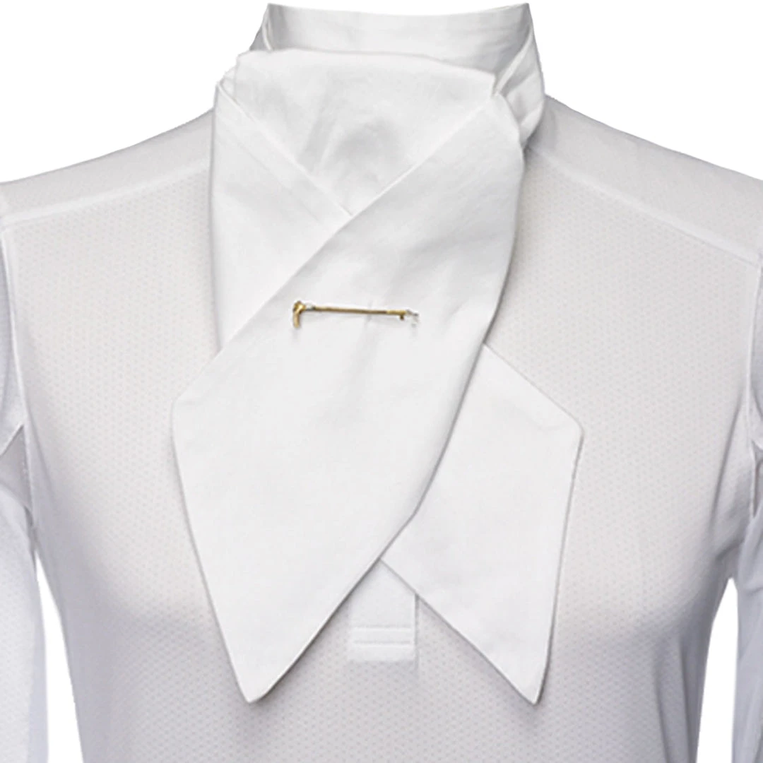 Equestrian Accessories Essex Classics White Stock Tie 3 Equestrian Accessories Essex Classics White Stock Tie