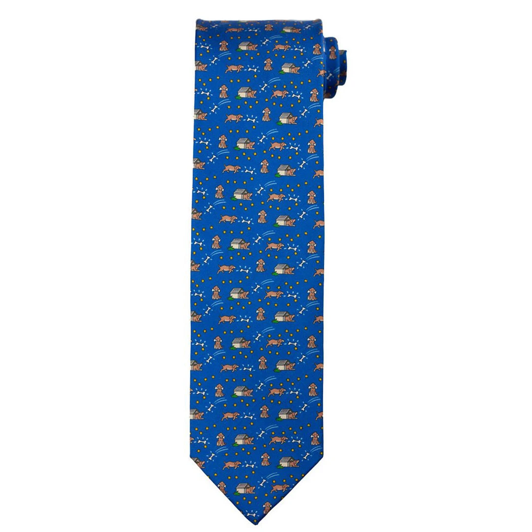 Show Shirts Essex Classics Men’s “Danny & Ron’s Rescue In The Doghouse” Necktie 3 Show Shirts Essex Classics Men’s “Danny & Ron’s Rescue In The Doghouse” Necktie
