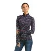 Ariat Women's Lowell 2.0 1/4 Zip Long Sleeve Baselayer- Team Print-Sale 2 Ariat Women's Lowell 2.0 1/4 Zip Long Sleeve Baselayer- Team Print-Sale