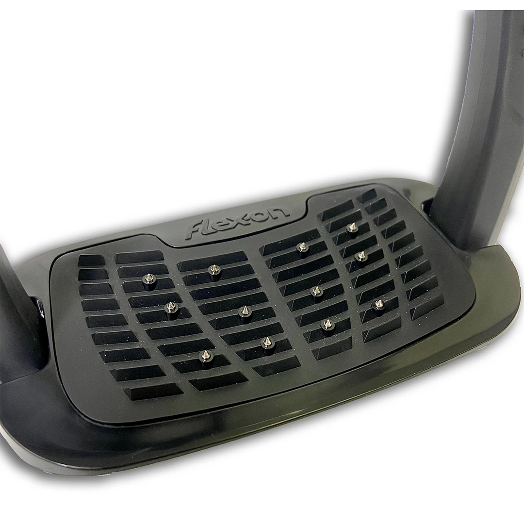 Saddle Pads & Fittings Flex-On Safe-On Stirrup Irons 5 Saddle Pads & Fittings Flex-On Safe-On Stirrup Irons