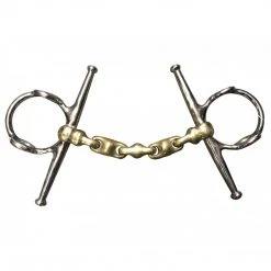 French Equestrian Horse Bits Jump' In Waterford Full Cheek Gag Bit