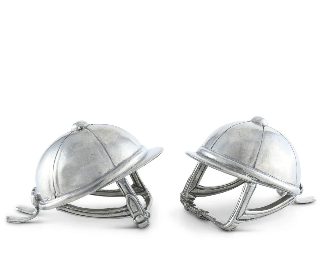 Arthur Court Riding Hat Salt & Pepper Set 3 Arthur Court Riding Hat Salt & Pepper Set