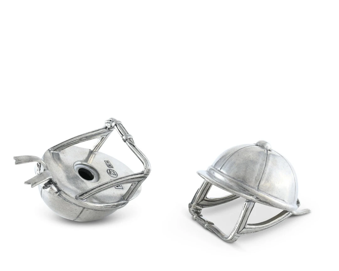 Arthur Court Riding Hat Salt & Pepper Set 4 Arthur Court Riding Hat Salt & Pepper Set