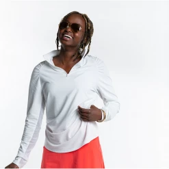 Hannah Childs Women's Naomi Long Sleeve Zip Top Shirts & Tops