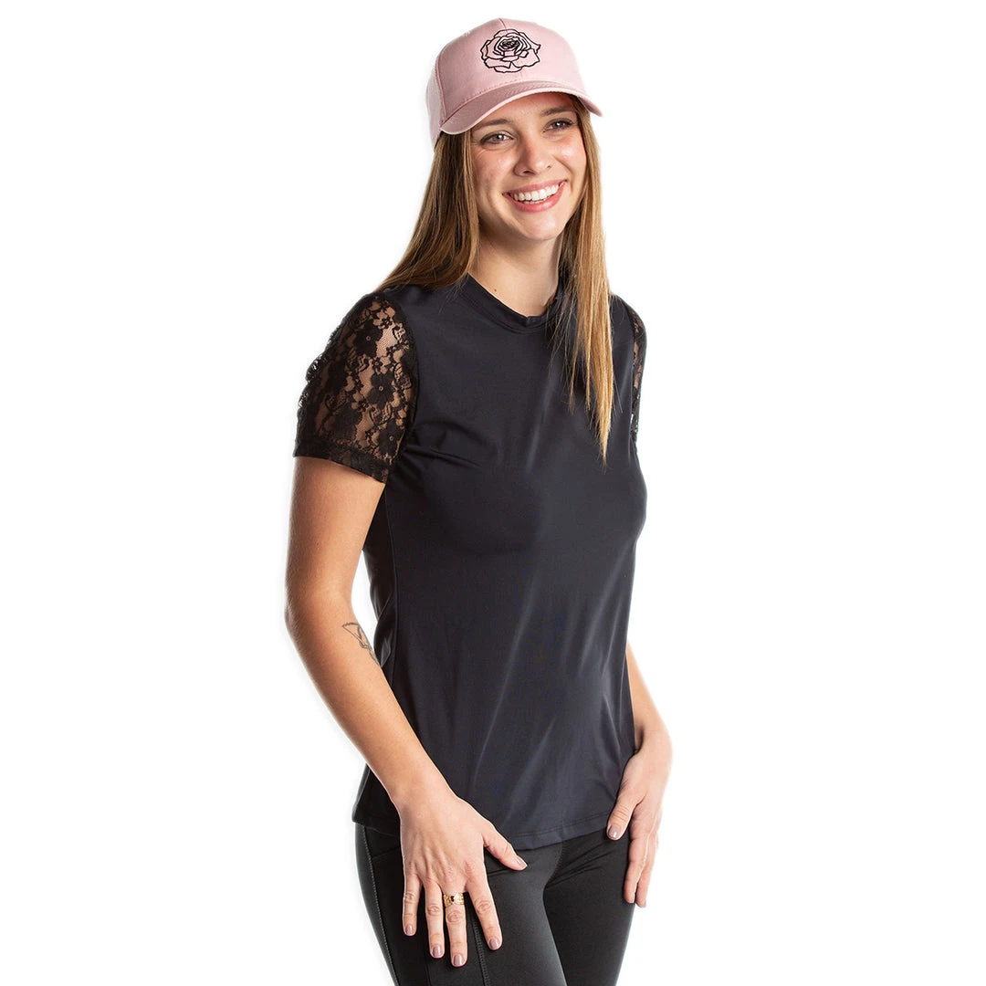 Shirts & Tops Hannah Childs Women's Shannon Short Sleeve Mesh Tee 6 Shirts & Tops Hannah Childs Women's Shannon Short Sleeve Mesh Tee