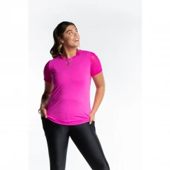 Shirts & Tops Hannah Childs Women's Shannon Short Sleeve Mesh Tee 43 Shirts & Tops Hannah Childs Women's Shannon Short Sleeve Mesh Tee