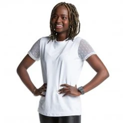 Shirts & Tops Hannah Childs Women's Shannon Short Sleeve Mesh Tee 45 Shirts & Tops Hannah Childs Women's Shannon Short Sleeve Mesh Tee