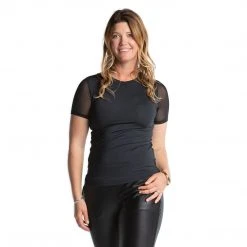 Shirts & Tops Hannah Childs Women's Shannon Short Sleeve Mesh Tee 29 Shirts & Tops Hannah Childs Women's Shannon Short Sleeve Mesh Tee