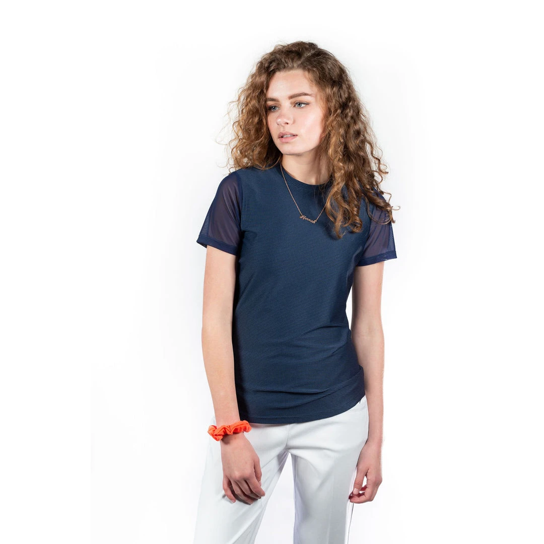 Shirts & Tops Hannah Childs Women's Shannon Short Sleeve Mesh Tee 17 Shirts & Tops Hannah Childs Women's Shannon Short Sleeve Mesh Tee