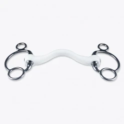 Equine Industries Horse Bits Trust Inno Sense 2.5 Ring Eggbutt Medium Port