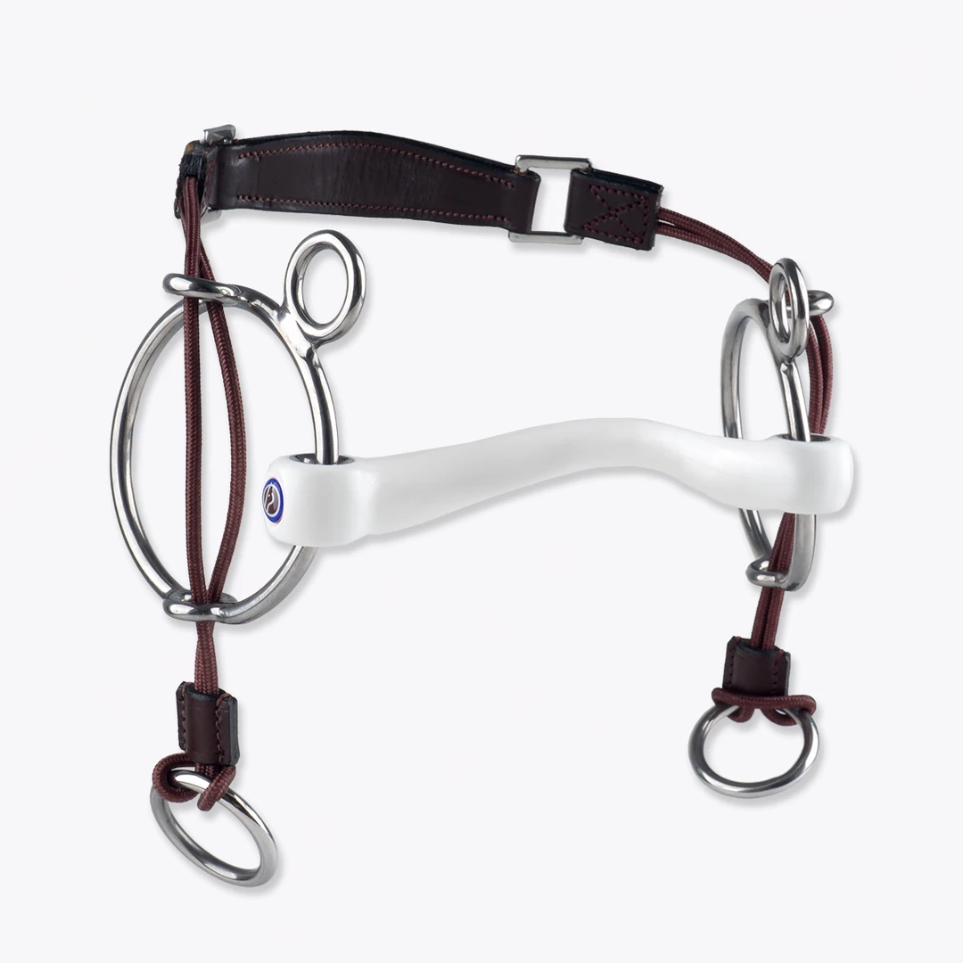 Equine Industries Horse Bits Trust Inno Sense Curb Gag Medium Port 3 Equine Industries Horse Bits Trust Inno Sense Curb Gag Medium Port