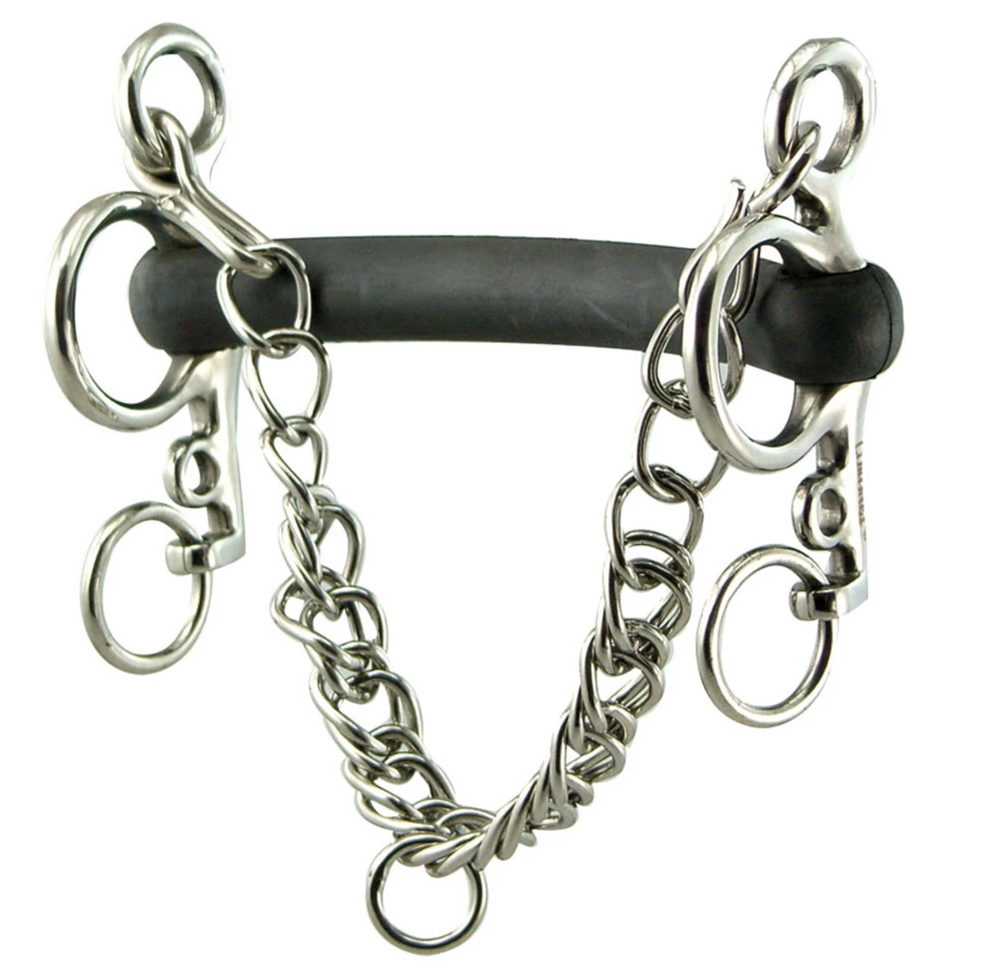 Intrepid Coronet Hard Rubber Tom Thumb Mullen Mouth Pelham Bit- 4" Cheeks Horse Bits 3 Intrepid Coronet Hard Rubber Tom Thumb Mullen Mouth Pelham Bit- 4" Cheeks Horse Bits