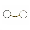 French Equestrian Jump' In Thin French Link Loose Ring Bit Horse Bits