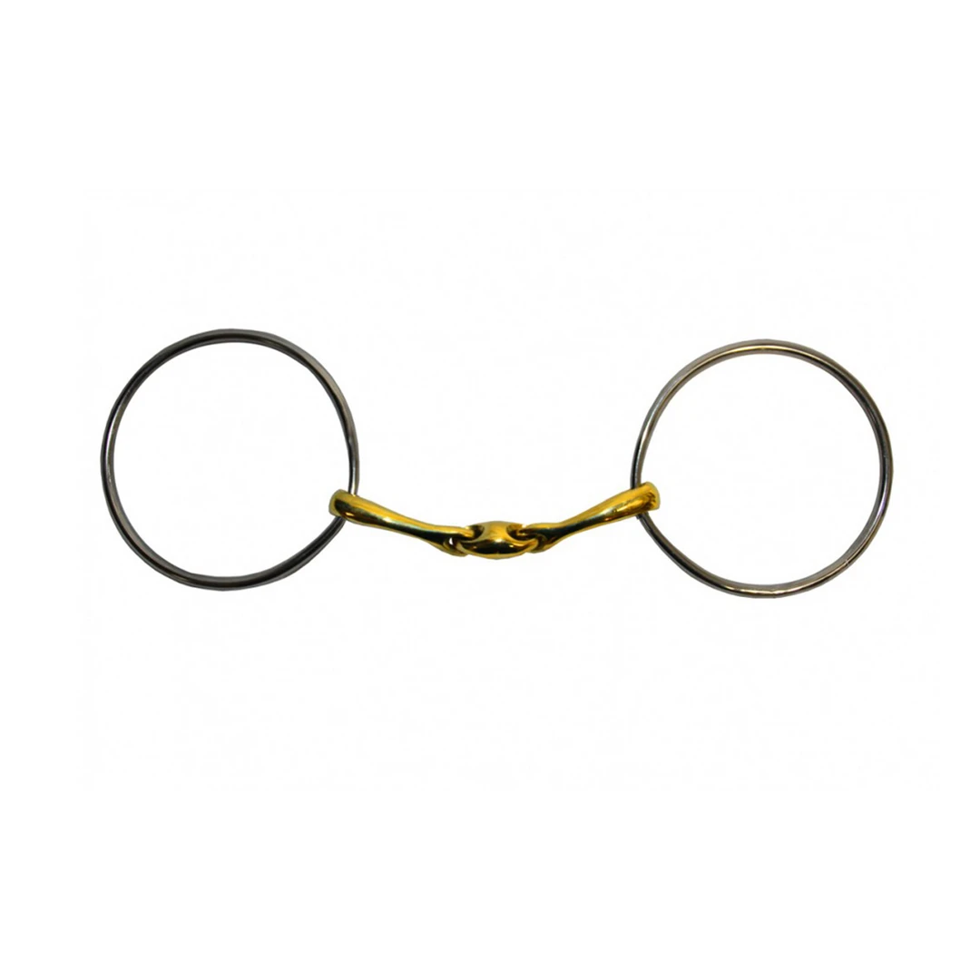 French Equestrian Jump' In Thin French Link Loose Ring Bit Horse Bits 3 French Equestrian Jump' In Thin French Link Loose Ring Bit Horse Bits