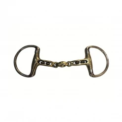 French Equestrian Horse Bits Jump'in Mac Genis French Link Eggbutt Bit