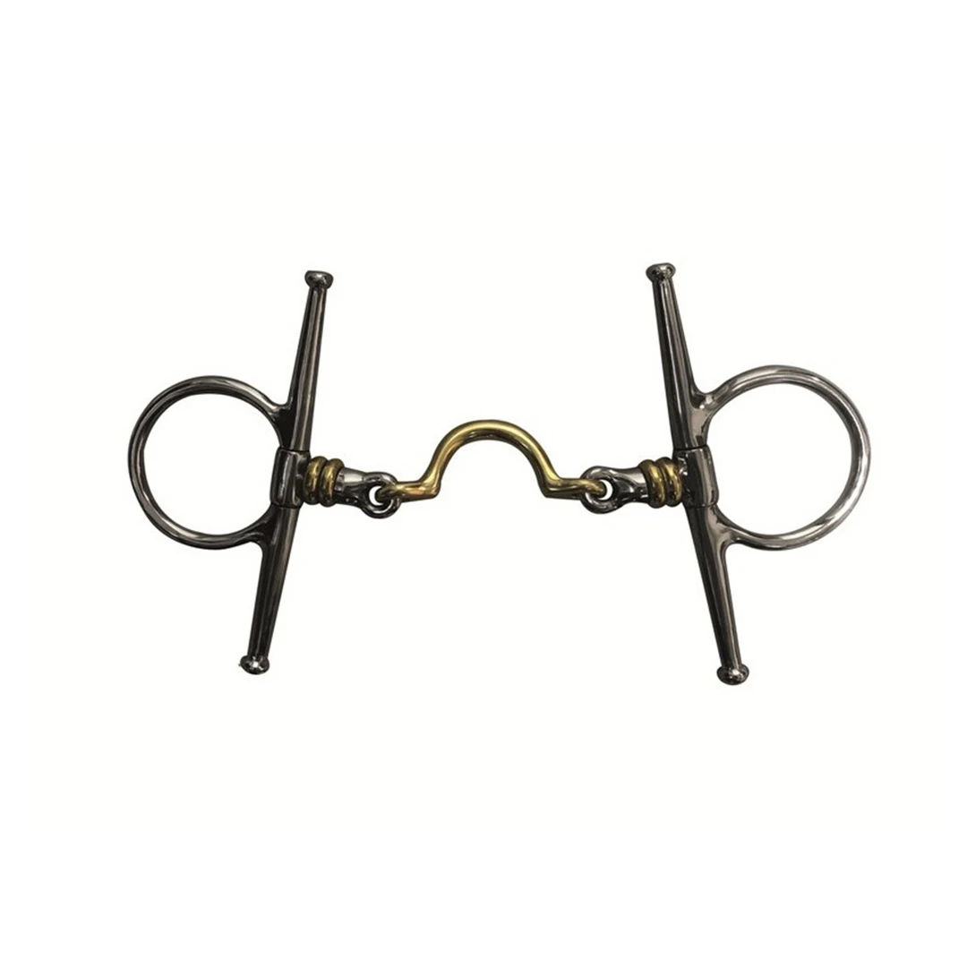 French Equestrian Horse Bits Jump'in High Port Roller Full Cheek Bit 3 French Equestrian Horse Bits Jump'in High Port Roller Full Cheek Bit