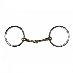 French Equestrian Jump' In Twisted Loose Ring Bit