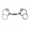 French Equestrian Jump'in French Link German 3-Ring Bit