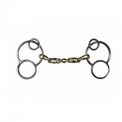 French Equestrian Jump' In Waterford German 3-Ring Bit Horse Bits