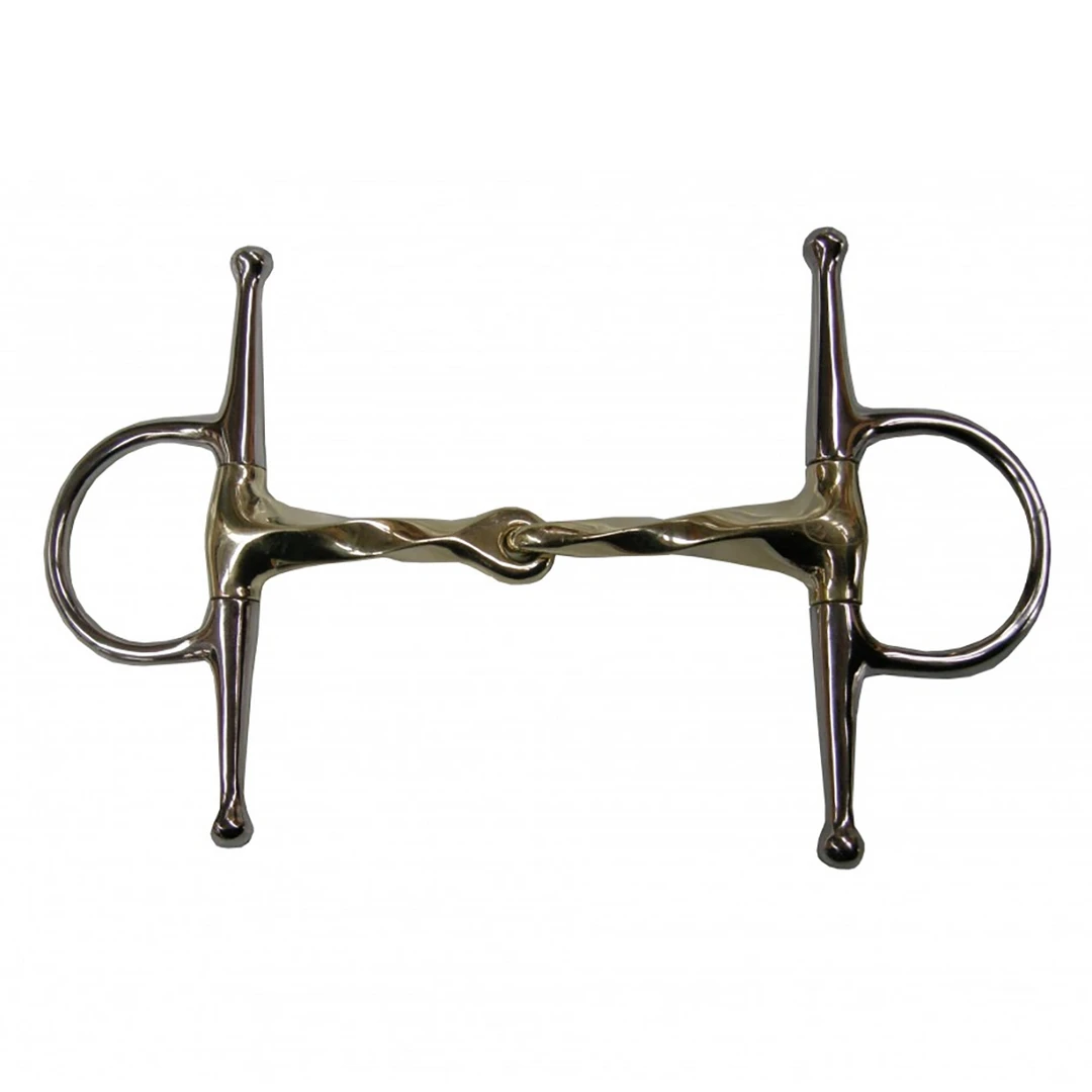 French Equestrian Jump' In Twisted Full Cheek Bit Horse Bits 3 French Equestrian Jump' In Twisted Full Cheek Bit Horse Bits