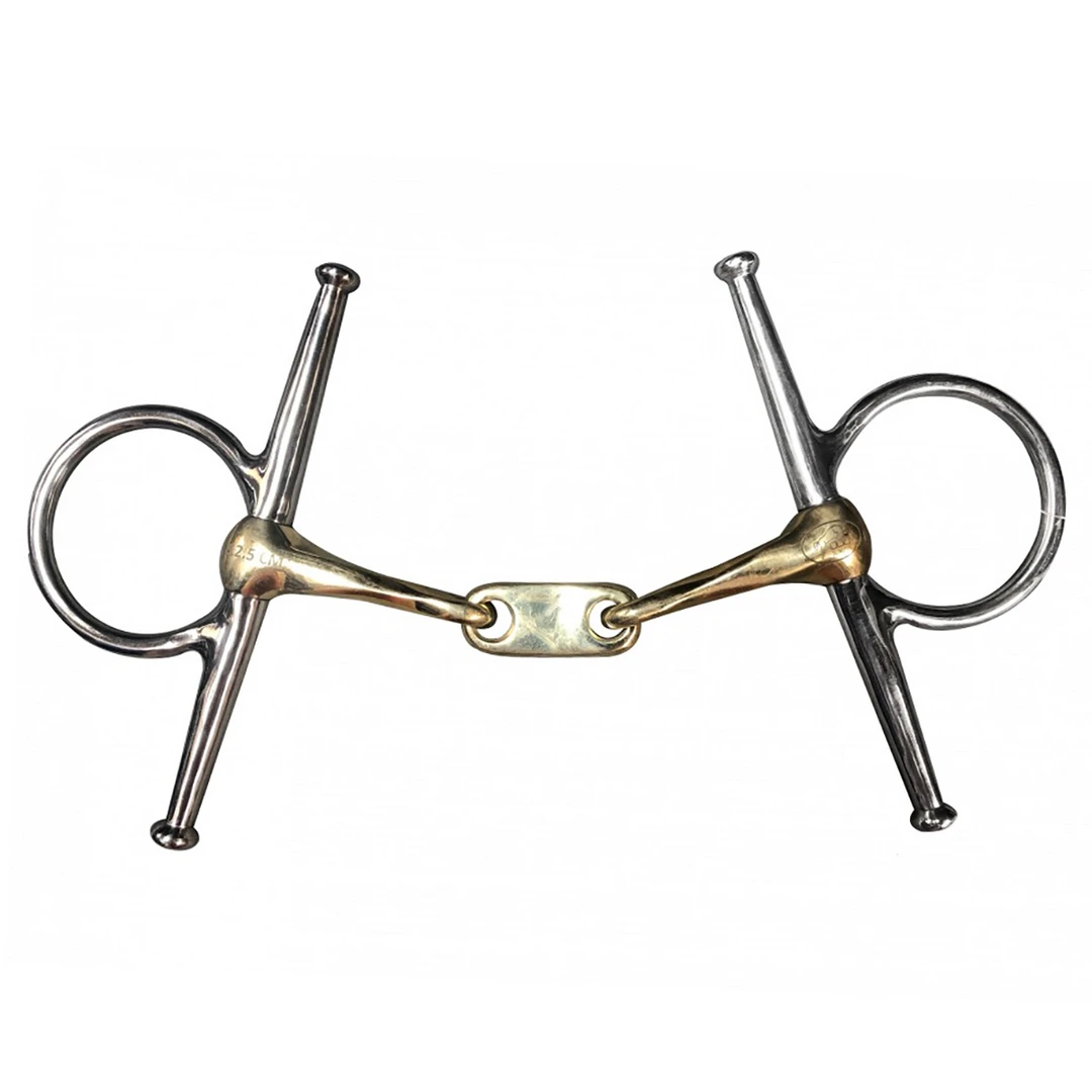 French Equestrian Horse Bits Jump' In Twisted Flat Link Full Cheek Bit 3 French Equestrian Horse Bits Jump' In Twisted Flat Link Full Cheek Bit