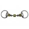 French Equestrian Jump'in Eggbutt Bit With Rollers Horse Bits