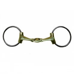 French Equestrian Jump'in French Link Tube Loose Ring Bit
