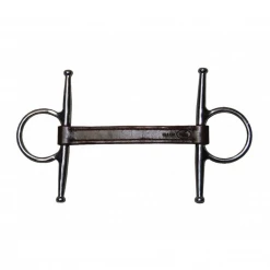French Equestrian Jump'in Leather Full Cheek Bit Horse Bits