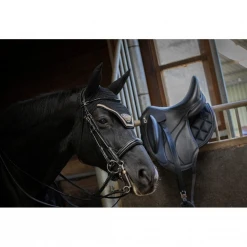 French Equestrian English Bridles Jump'in Patent Double Bridle - Week Collection