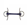 French Equestrian Jump'in Flexible Rubber Full Cheek Bit 1 French Equestrian Jump'in Flexible Rubber Full Cheek Bit