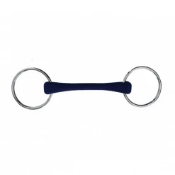 French Equestrian Jump'in Flexible Rubber Loose Ring Bit