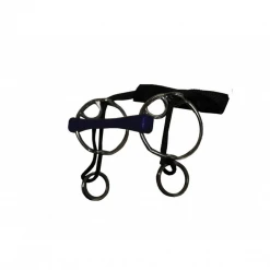 French Equestrian Horse Bits Jump'in Flexible Rubber Gag Combination Bit